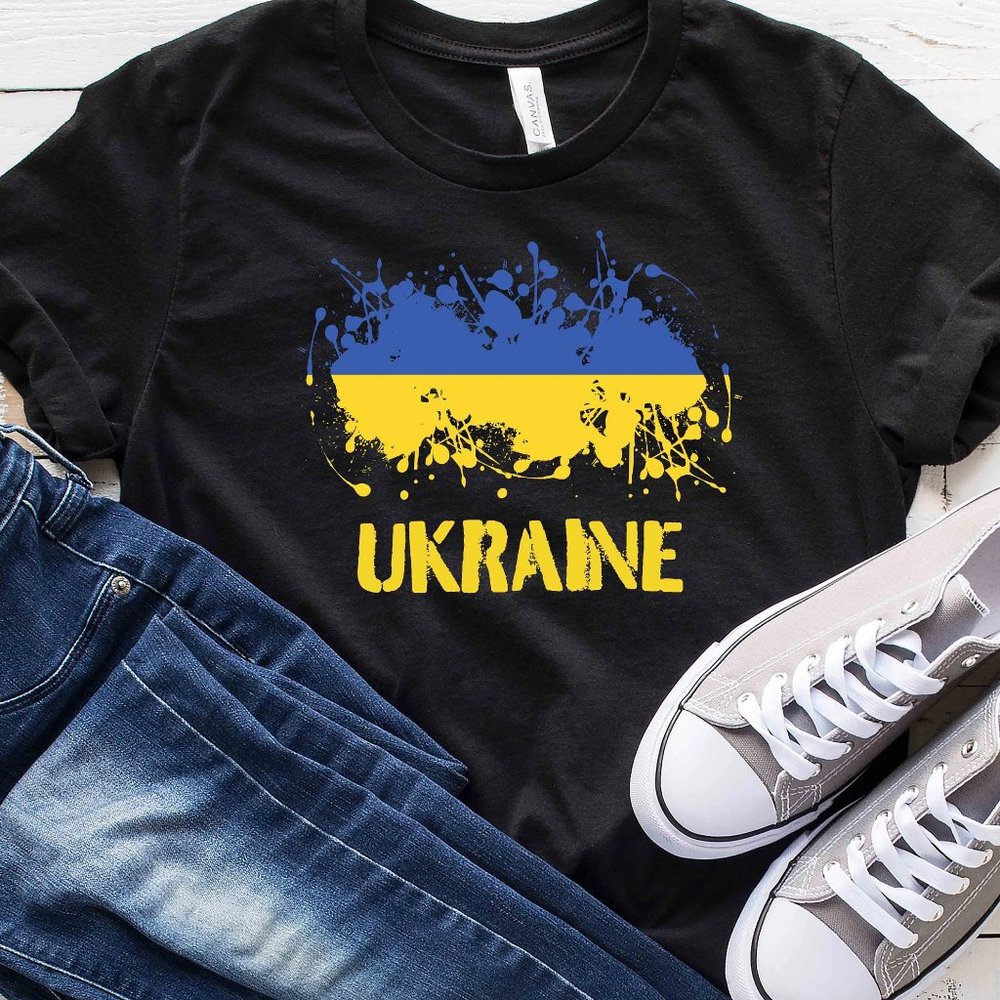 Ukrainian Shirt, Ukrainian Flag Shirt, Support Ukraine T-Shirt, Ukraine Peace